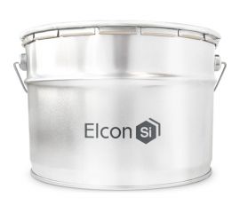 Быстросохнущая грунт-эмаль по металлу Elcon (3 в 1 по ржавчине; матовая; серая; 10 кг) 00-00462656 