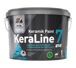 Краска Dufa Premium ВД KeraLine 7, база 3, 9 л МП00-006523 