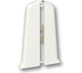 Торцевые заглушки для плинтуса DECONIKA (85 мм; 033 Кремово-белый; 2 шт.) Д-П85-Тп-Ф1 033 КРМ БЕЛ 