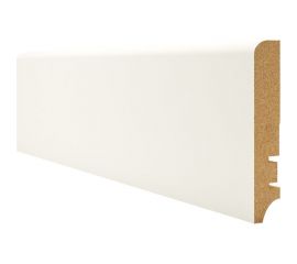 Плинтус Белый МДФ (2400х16х60 мм) Hannahholz 61.03.60402.01 