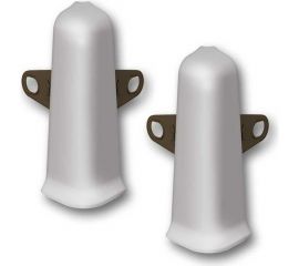 Наружный угол для плинтуса DECONIKA (70 мм; 036 Платиново-серый; 2 шт.) Д-П70-Нк-Ф2 036 ПЛТ СЕР 