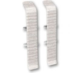 Соединитель для плинтуса DECONIKA (85 мм; 265 Клен патина; 2 шт.) Д-П85-С-Ф2 265 КЛН ПАТ 