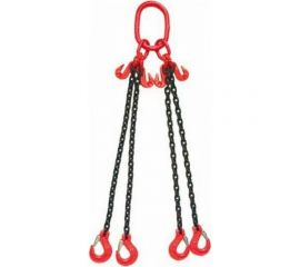 Цепной четырехветвевой строп с крюками укоротителями ООО КанТраст 4СЦ 5,3/4000 4STS5304000R 
