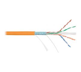 NIKOLAN Кабель F/UTP 4 пары, оранжевый, 305м NKL 4240C-OR 