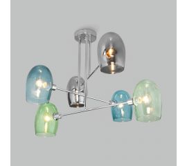 Eurosvet 70141 6 потолочный светильник хром a058413 