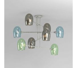 Eurosvet 70141 8 потолочный светильник хром a058414 