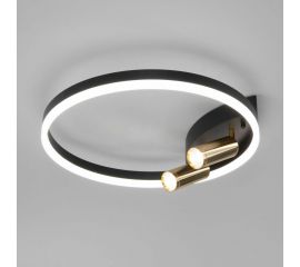 Eurosvet 90247 3 потолочный светильник черный золото a055664 