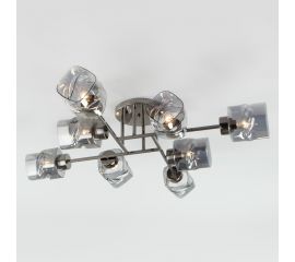 Eurosvet 30165 8 потолочный светильник черный жемчуг a047333 