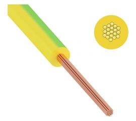 ККЗ Провод ПуГВ, ПВ-3 1 мм? 1000 м ж/з ГОСТ 01-8617-3 