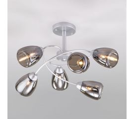 Eurosvet 30168 6 потолочный светильник матовое серебро a047260 