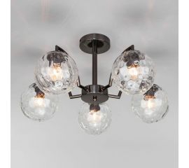 Eurosvet 30178 5 потолочный светильник черный жемчуг a056069 