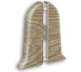 Торцевые заглушки для плинтуса DECONIKA (70 мм; 208 Дуб мокко; 2 шт.) Д-П70-Тп-Ф1 208 ДУБ МОК 