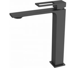 BelBagno LUCE Смеситель для накладных раковин, без донного клапана, чёрный LUC-LMC-NERO-W0 