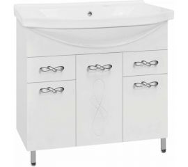 Style Line Тумба "Венеция 90" (2 ящ.) под умывальник Эльбрус 90 ЛС-00000260 