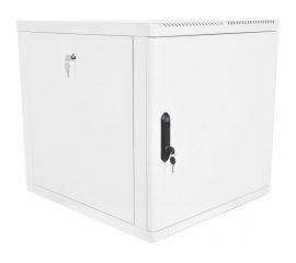 ЦМО Шкаф телекоммуникационный настенный 19, 12U дверь металл, разборный, серый ШРН-М-12.500.1 