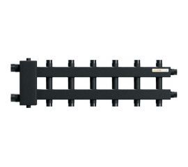 Warme Коллектор Варме с гидрострелкой компактный на 7 контуров WKD.R.60.K.3+3+1 