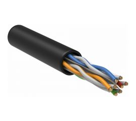 IEK ITK Витая пара U/UTP кат.5E 4х2х24AWG LDPE черный 305м LC3-C5E04-139 