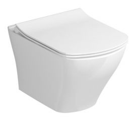 RAVAK Унитаз подвесной CLASSIC RimOFF безободковый белый X01671 