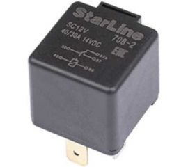 Реле 5-контактное StarLine SL 5C 12V, с держателем 12В, 150мА 1012661 