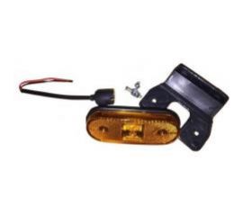Габаритный фонарь ДАЛИ-авто 150 с кронштейном и проводом, желтый 150.3716-00-2 DA-01774 