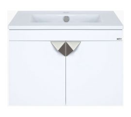 Misty Сахара - 60 Тумба прямая подвесная белая Пр-Сах06060-0011По 