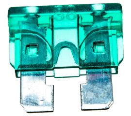 Флажковый автомобильный предохранитель REXANT стандарт 30А, 50 шт. 80-7104 