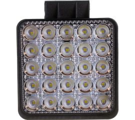 Фара рабочего света АВТОЭЛЕКТРИКА LED квадр., 12/24В, 25 светодиодов/75Вт, рассеяный (ближний) свет AE75S-25LED-42PC 