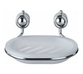 Подвесная мыльница Рыжий кот хромированный металл, пластик, крепление: шуруп B0922 002483 