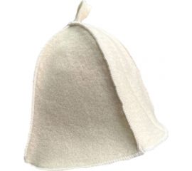 Шапка для бани Бацькина баня Белая 10401 