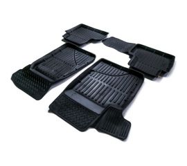 Резиновые коврики SRTK в салон 3D STANDART для Lada Niva Chevrolet 2004- CH.NIV.01007 
