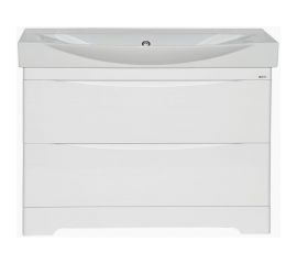 Misty Элвис -105 Тумба напольная с 2 ящ. белая эмаль П-Элв01105-0112Я 