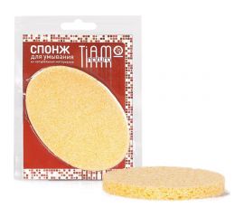 Спонж для умывания TIAMO Natura МАКСИ целлюлоза, 1 шт. 12554 
