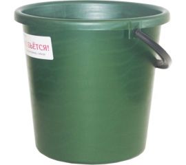 Ведро Мультипласт Групп ЗИМА 10 л, зеленое MPG8430 