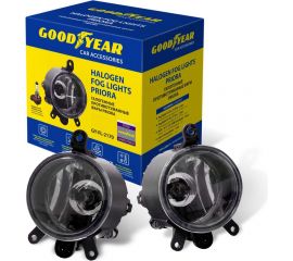 Противотуманные фары Goodyear GY-FL-2170-R галогенные, Priora, с лампами, H11, 12 В GY-FL- GY019003 