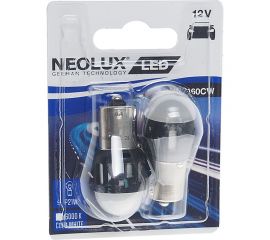 Автолампа NEOLUX P21W BA15S LED COLD WHITE 6000К блистер, 2шт 12V 1 NP2160CW-02B 