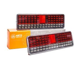 Задний фонарь АВТОЭЛЕКТРИКА для КАМАЗ, МАЗ с бегущим указателем поворота 8512.3716-20-TRS 