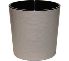 Пластиковый горшок liveingreen вега фраппе 5.2 л, диам. 20 см, высота 20 см, с вкладкой ВГ20-90 