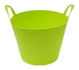 Гибкое ведро с ручками Протэкт Billy диаметр 423 мм высота 318 мм 30 л Салатовый ВГ-30 с 
