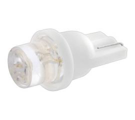 Автолампа диод SKYWAY T10, 12V, 1LED, блистер, Extra Light, без цоколя, радиатор, 1-контакт, 2 шт. S08201140 