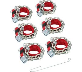 Цепи противоскольжения для кроссоверов REXANT колеса 205-225 мм, 6 шт. 07-7022-1 