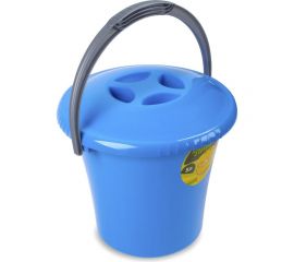 Ведро Martika Либерти 5 л, с крышкой, голубое С602КГОЛ 