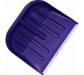 Пластмассовая снеговая лопата с оцинкованной планкой ON 410х360 мм 24-01-015 