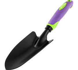 Широкий посадочный совок PALISAD 85x335 мм, стальной, обрезиненная эргономичная рукоятка LSR1 62060 