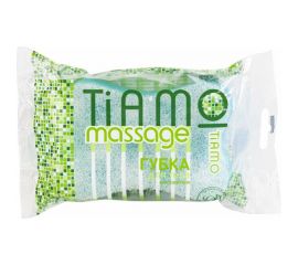 Губка для тела TIAMO Massage КОМФОРТ поролон+массаж 7714 