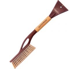 Щетка со скребком для удаления снега и льда AUTOVIRAZH AV-2134 