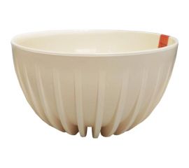 Пластиковый горшок с вкладкой liveingreen МИСКА СИГМА ванильный, диаметр 30 см, 7.9 л СИ вкМ30-31 