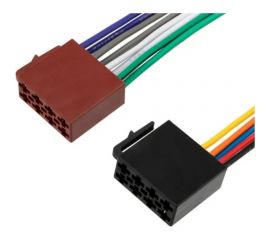 Разъем для автомагнитолы REXANT Евро ISO, 2 гнезда 06-0127-C 