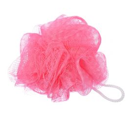 Мочалка для душа Банные Штучки Бант малый цветной, d-10 см, 20 г 40150 