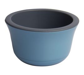 Пластиковый горшок liveingreen ОМЕГА ментол, c прозрачной вкладкой, диам. 26 см, высота 16 см, 5.3 л ОМ26-33 