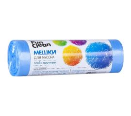 Мешки для мусора ""Особо прочные"" 35 л, 25 шт, голубые, ролик Fun Clean 6400 